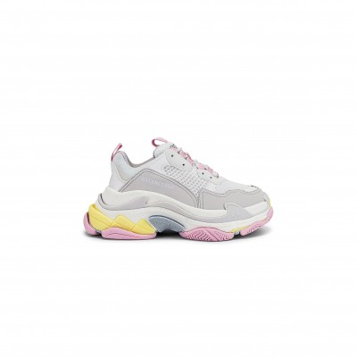 BALENCIAGATRIPLE S FAUX LEATHER AND MESH SNEAKERS 524039W2FW47541